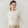 Fanzhen Women's Cashmere Round Neck Sweater