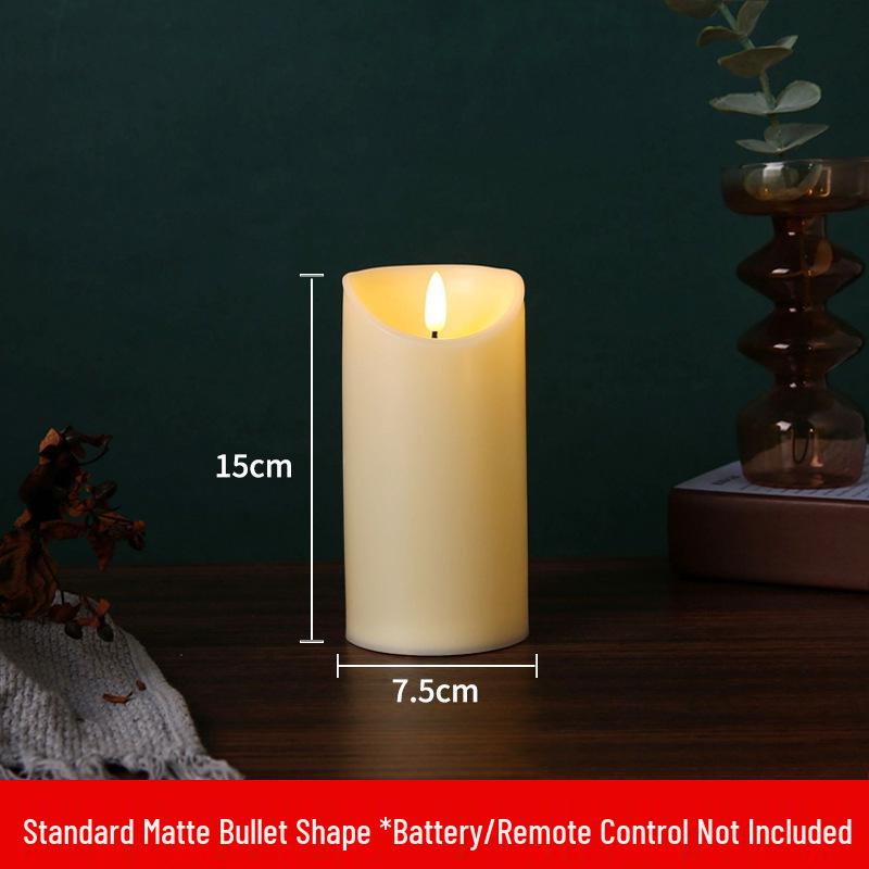 LED Simulated Candle Lamp for Qixi Festival & Valentine's Day Decor