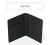 RFID Genuine Leather Passport Holder - Top Layer Cowhide Protective Cover for Men and Women