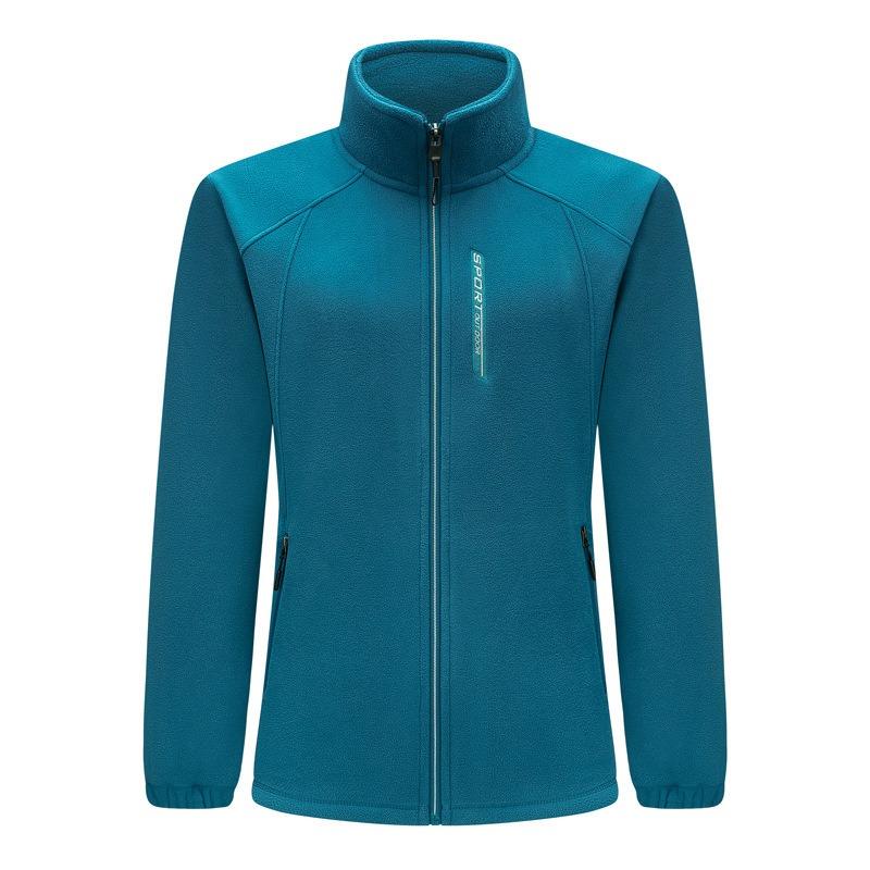 Autumn and Winter Fleece Jacket Sweater Couple Outdoor Fleece Fleece Jacket Thickened Casual Warm Jacket