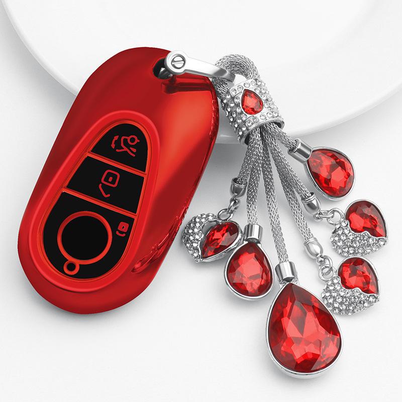 2021 Mercedes Benz S-Class Key Bag - High-end Shell Buckle for S400L, S450L, S500L