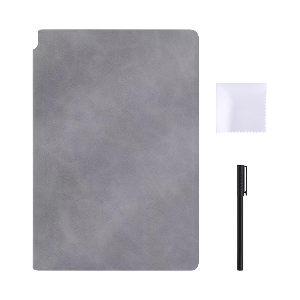 Reusable Whiteboard Notebook, A5 Erasable Smart Notebook, Portable Sketchbook With Wipe Cloth And Writing Pen For Students Kids Teacher 5ml