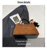 2025 Women's Large Capacity Frosted Chain Shoulder Crossbody Bag