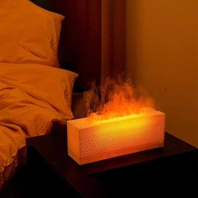 Air Humidifier with Flame Design And Essential Oil Diffuser for Relaxation
