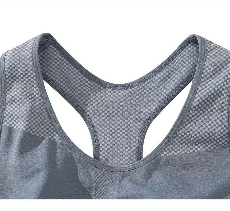 Atmungsaktiver Sport-BH in Übergröße für Damen - Stilvolles Rückendesign für komfortable, schweißabsorbierende Yoga- und Fitness-Sitzungen