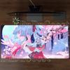 Hiyuki Gaming Wuthering Waves Mousepad Computer Office Accessorie Keyboard Mouse Pad Anime Sexy Girl Rubber HD Printing Desk Mat
