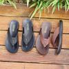 2024 New Trend Men Flip-Flops Summer Fashion All-match Men's Business Slippers Soft Comfortable Non-slip Outdoor Beach Shoes