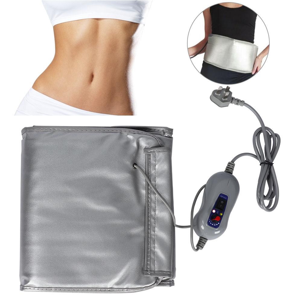 Infrared Heating Sauna Belt Detoxification Body Shaping Waist Belt Fitness Device (US Plug)