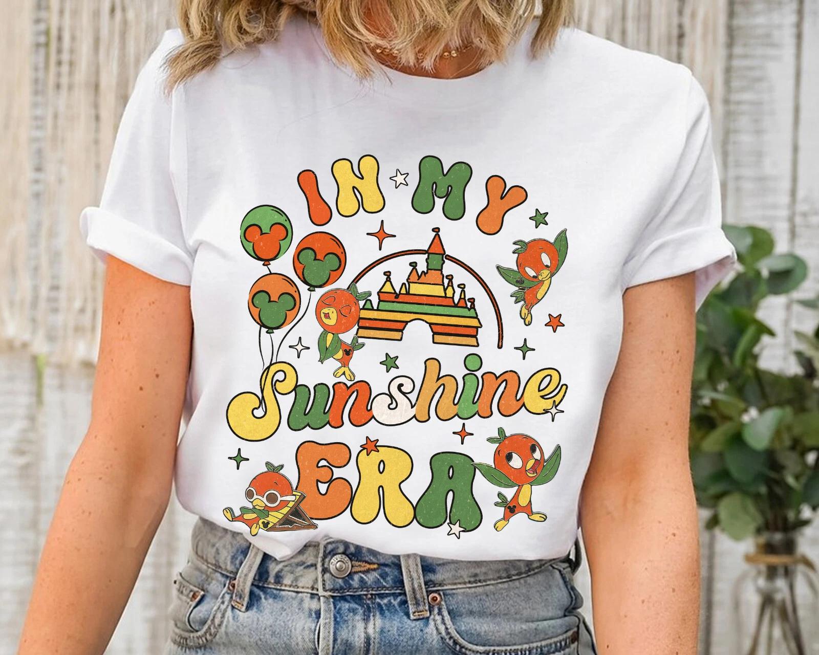 Disney Orange Bird In My Sunshine Era Shirt Unisex Adult Kid Shirt 2XL