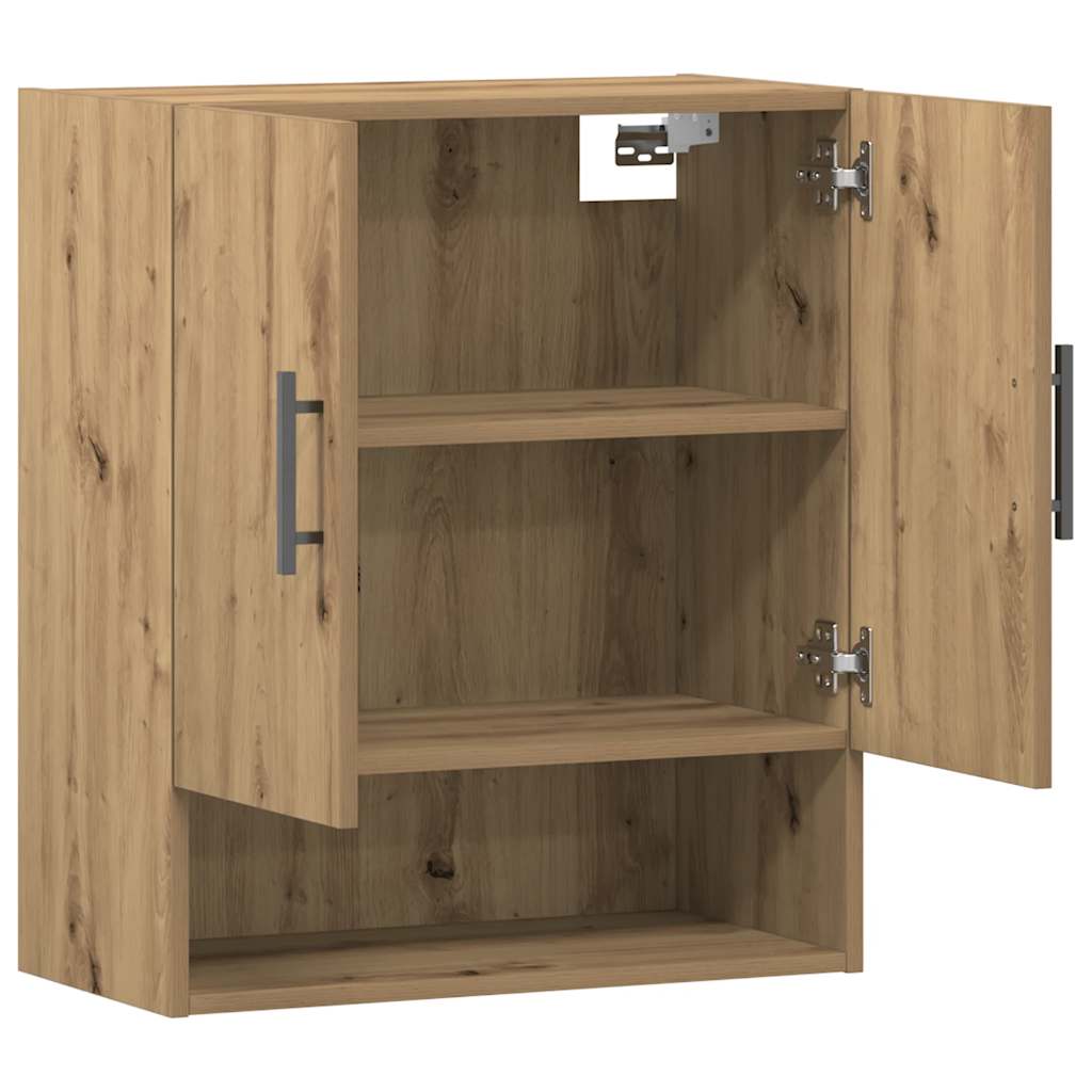 Wall Cabinet Artisan Oak 60x31x70 Cm Engineered Wood