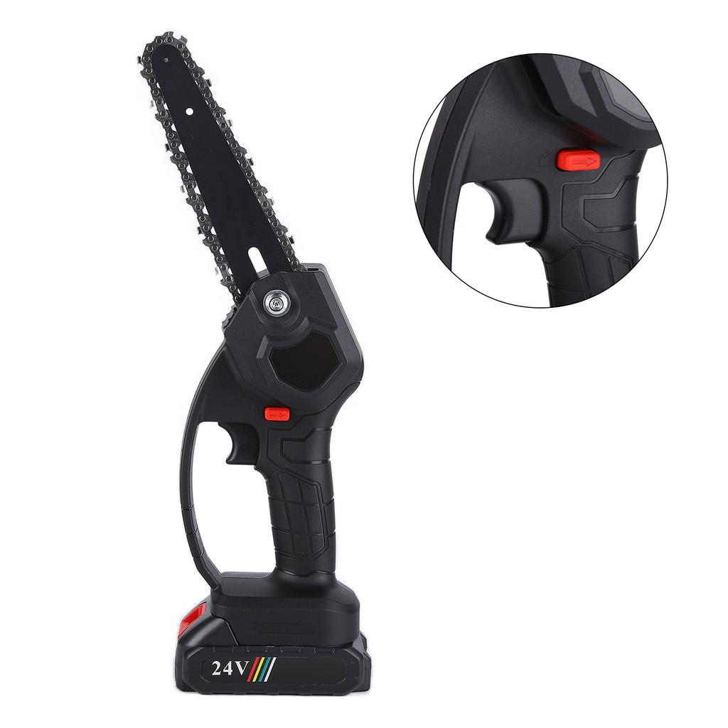 6Inch Mini Chainsaw Electric Chain Saw Handheld HighPower Rechargeable Electric Saw