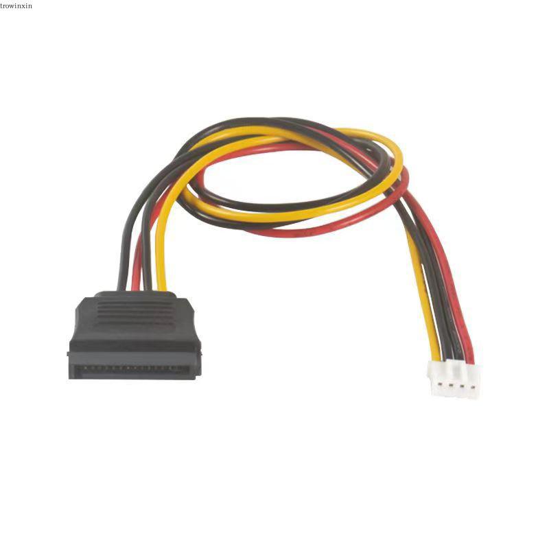 ITX Power Cable 15P Female to 4-PIN PH2.0mm & SATA Female Adapter