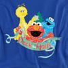 Sesame Street Unisex Adult Deck The Halls Christmas Sweatshirt