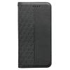 For Motorola Edge 60 Fusion 5G Wallet Phone Case Strong Magnetic Checkered Pattern Imprint Leather Flip Cover