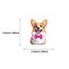 Corgi Cartoon Graffiti Stickers: 50 Waterproof Designs for Decorating Phone Cases or Water Cups