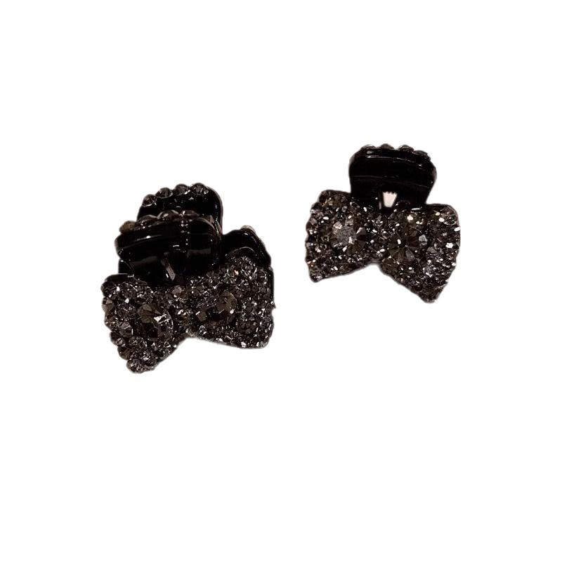 2024 Exquisite Mini Bow Hair Clip - Small Claw Clips for Women's Bangs & Side Hair