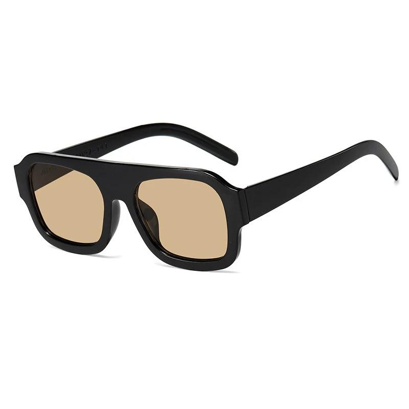 

Oversized Rectangle Hip Hop Sunglasses for Women Fashion Vintage Men Retro Traveling Trend Brand Design Shades Eyewear UV400 only 1pcs sunglasses