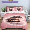 3Pcs Dreamy Nightly Embrace Bedding Set Soft Fabric Duvet Cover Pillowcases Home Xmas Halloween Gift 1 Duvet Cover 2 Pillowcase S1251