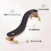 Violin Shoulder Rest, 34-44 Size, Non-Slip, Wood Grain Finish, Adjustable, Ergonomic, Breathable, with Support, for Violin Practice (34-44)