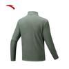 ANTA Men's Fleece Half-Zip Stand-Collar Pullover