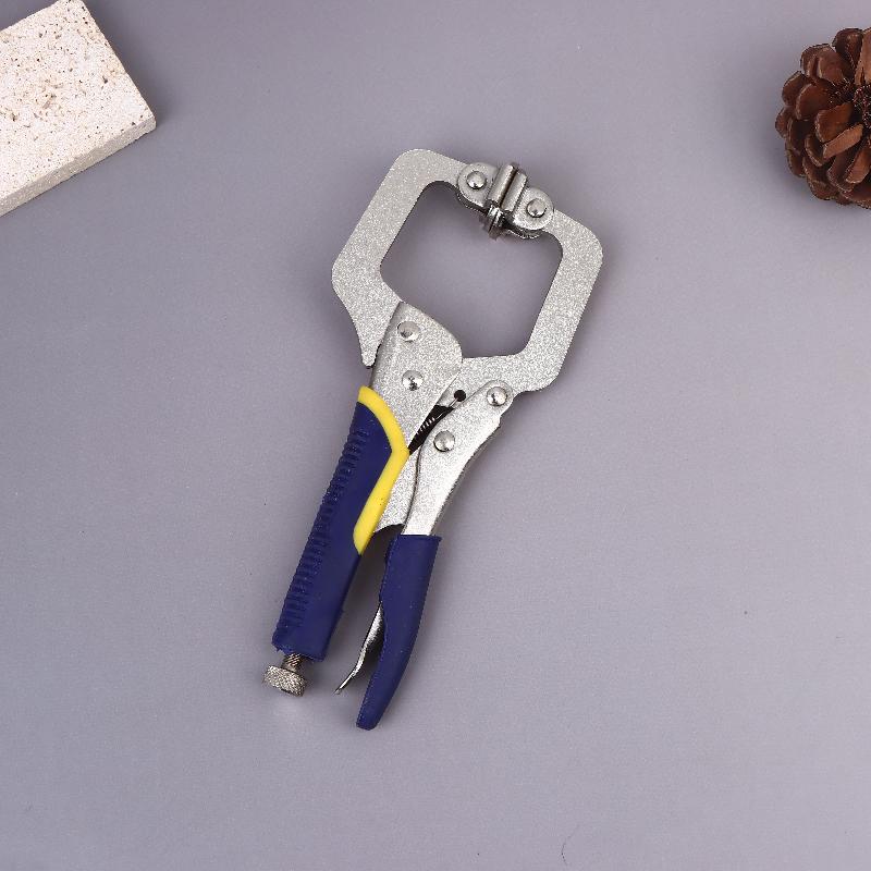 Metal C Clamp Vise Grip Locking Welding Pliers Wood Tenon Locator Tool Tools Herramientas De Mano Ferramentas Man