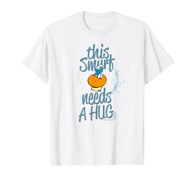 Smurfs Os Smurfs Este Smurf Precisa de um Abraço Camiseta