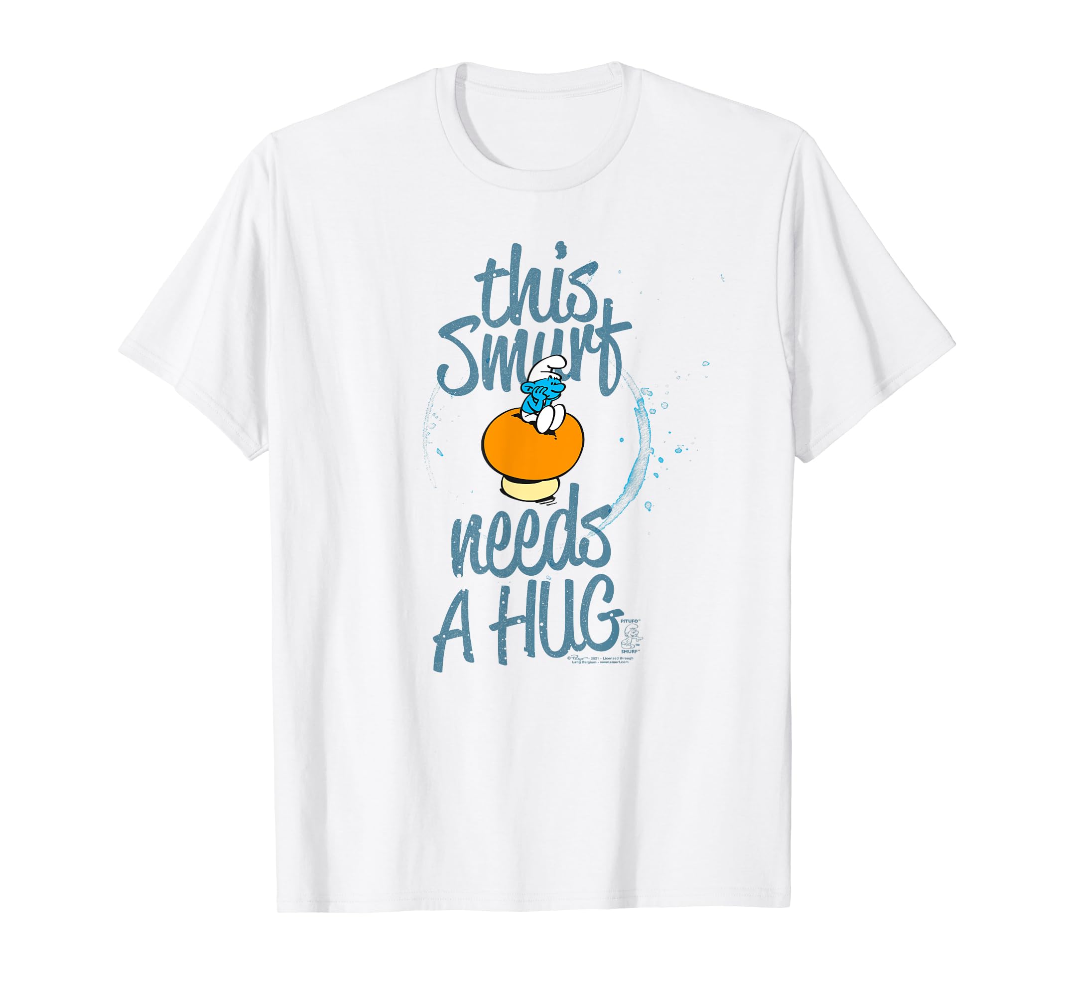 

Smurfs The Smurfs This Smurf Needs a Hug T-Shirt