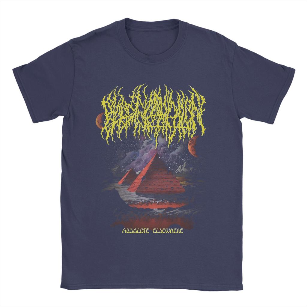 Casual Blood Incantation Pyramid T-Shirts Men O Neck Pure Cotton T Shirts  Short Sleeve Tees Summer Tops