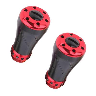 VISPREA Alloy Knob for Power Reel Shimano and Daiwa Compatible Baitcasting Replacement Fishing Reel Handle with YU129 X Handles, Reels, Ball,