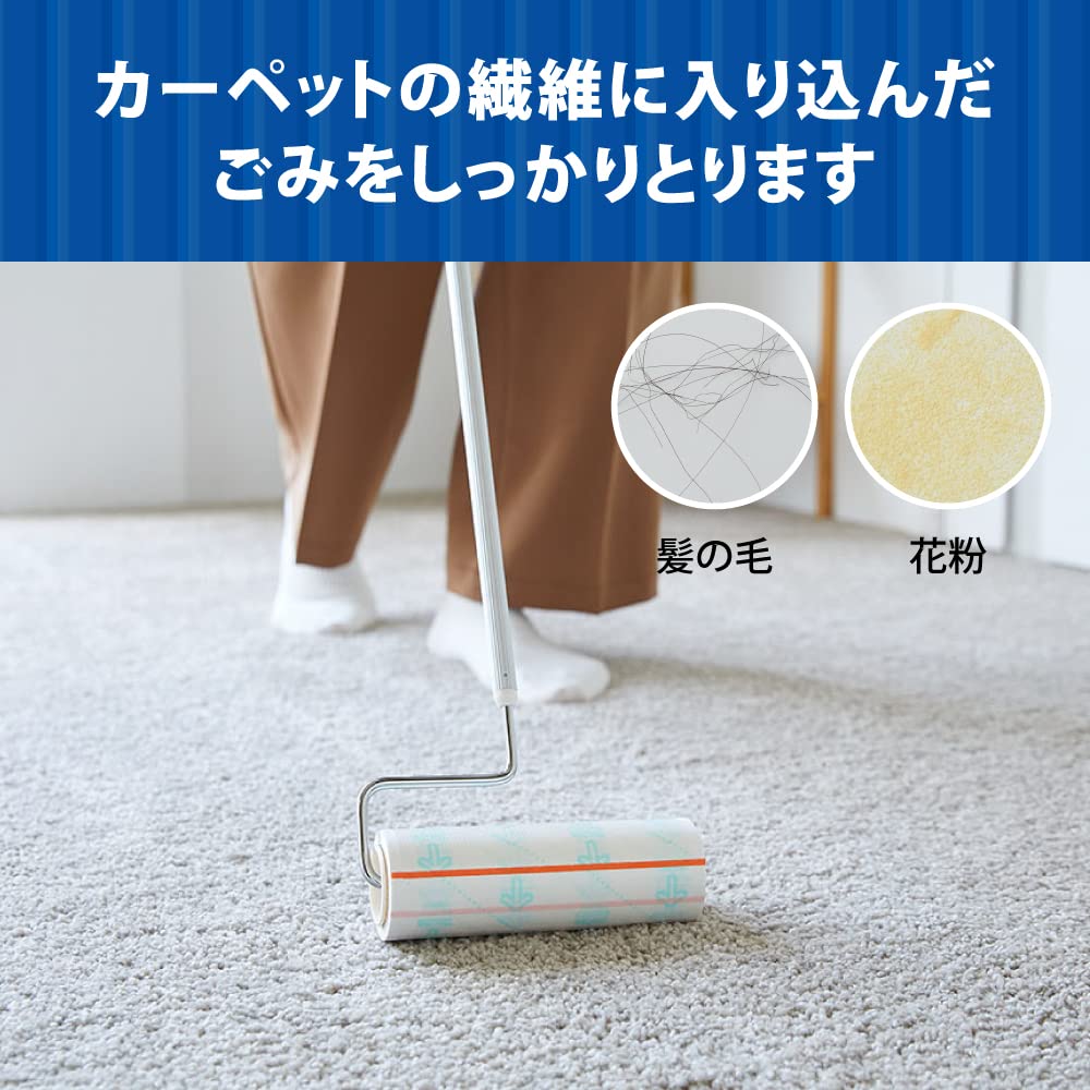 Nitto Corocoro Spare Tape Standard Cuts Suitable for Replacement Dust 80 10 160mm C4825 SC, cleanly, carpets, tape, mites, Pollen, wraps, rolls,