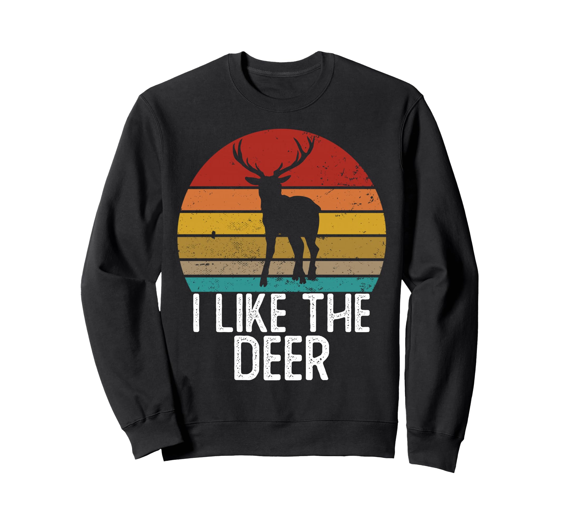 I Like The Deers Shirt, Retro Vintage 80s/70s Deer Sweatshirt