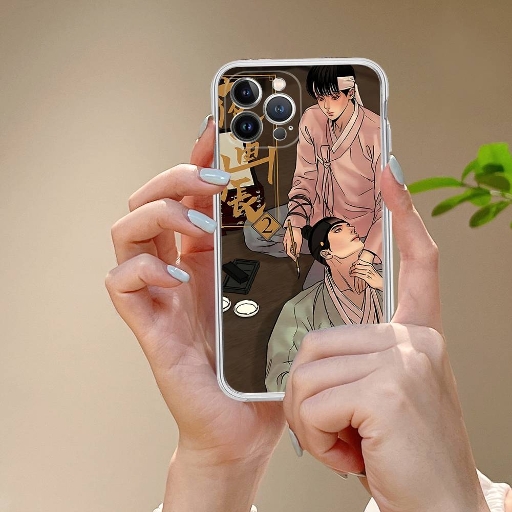 Comic P-Painter Of The N-Night Transparent Soft Phone Case For IPhone 15 12 14 16 17 13 Plus 11 Pro Max 13 Pro