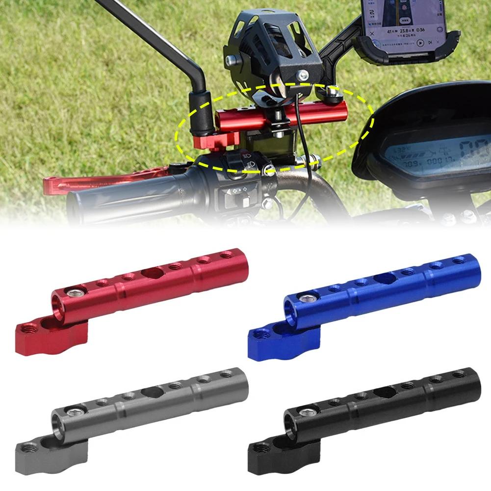 Motorcycle Universal Extension Bracket Bike Rearview Mirror Mounting Headlight Spotlight Signal Lamp Bracket Fixed Holder