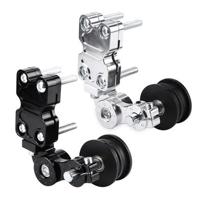 Perno tensor de cadena de aluminio para motocicleta, ajustador automático en herramienta de rodillo