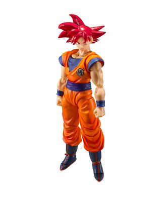 TAMASHII NATIONS Dragon Ball Super Super Saiyan God Son Goku O Deus Saiyan de um Coração Justo 140mm PVC ABS Pintado Figura Móvel SHFiguarts - -