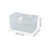 1pc Multi-function Large Capacity Storage Box - Portable Plastic Box Suitable for Jewelry, Hair Accessories, School Supplies