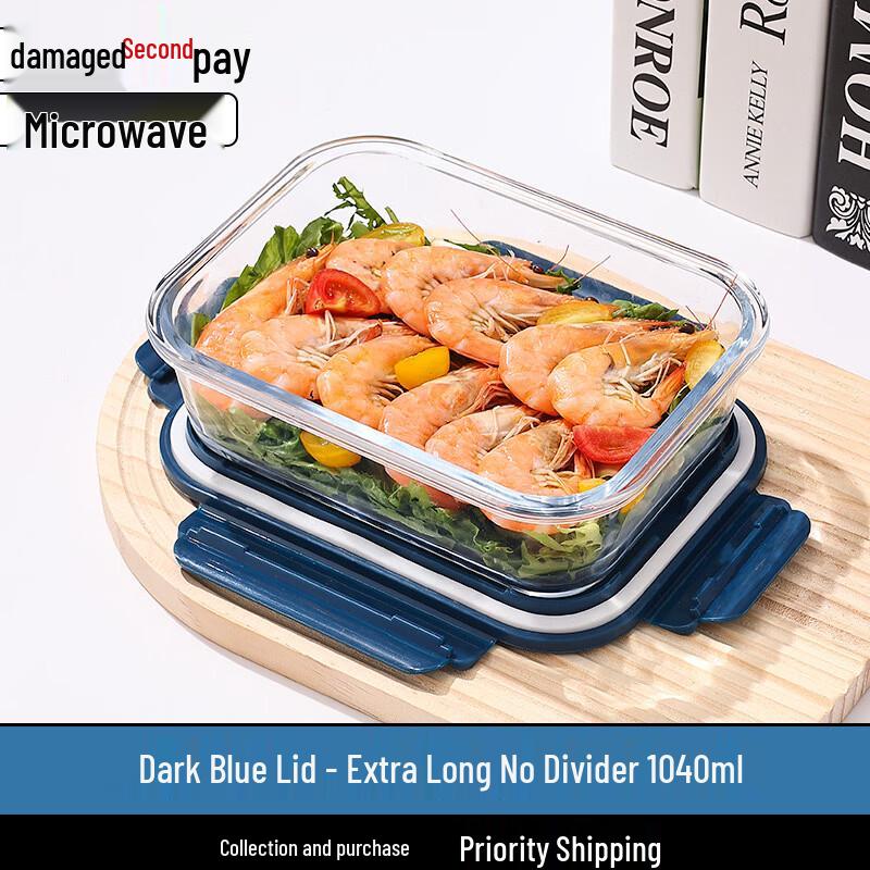 RuHan Heat-Resistant Glass Food Container
