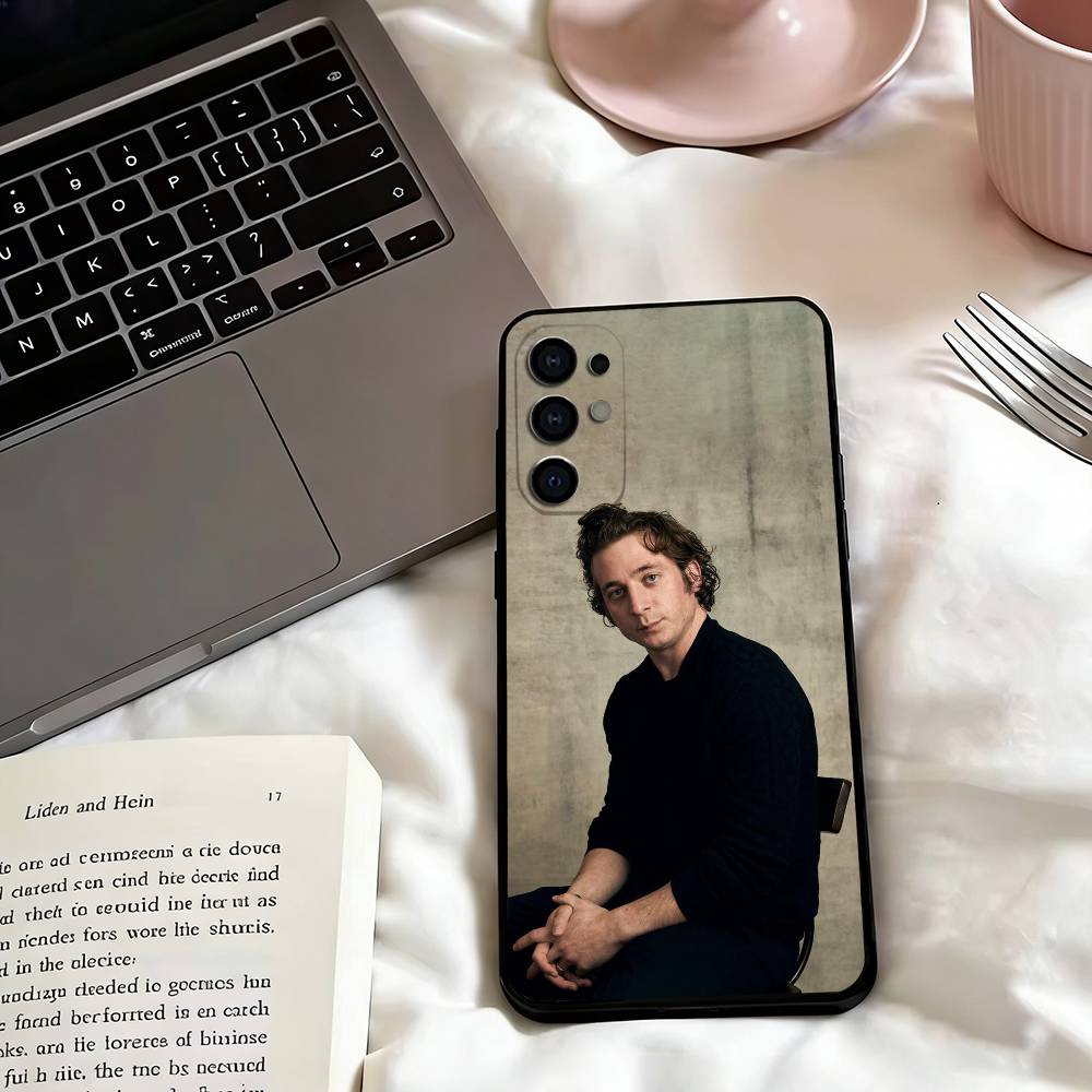 Jeremy-y Allen-n White Actor   Phone Case Black Silicone Soft For Samsung S25,S24,S21,S22,S23,S30,Ultra,S20,Plus,Fe,Lite