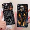 For Oppo Reno15 F Phone Case On Reno 15 15F Casing Cool Dragon Lion Tiger Cartoon Printed Back Cover Clear Soft Silicone Capa