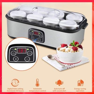 Multifunctional Automatic Yogurt Machine Household Stainless Steel Food Processing Equipment Professional Homemade Yogurt Maker