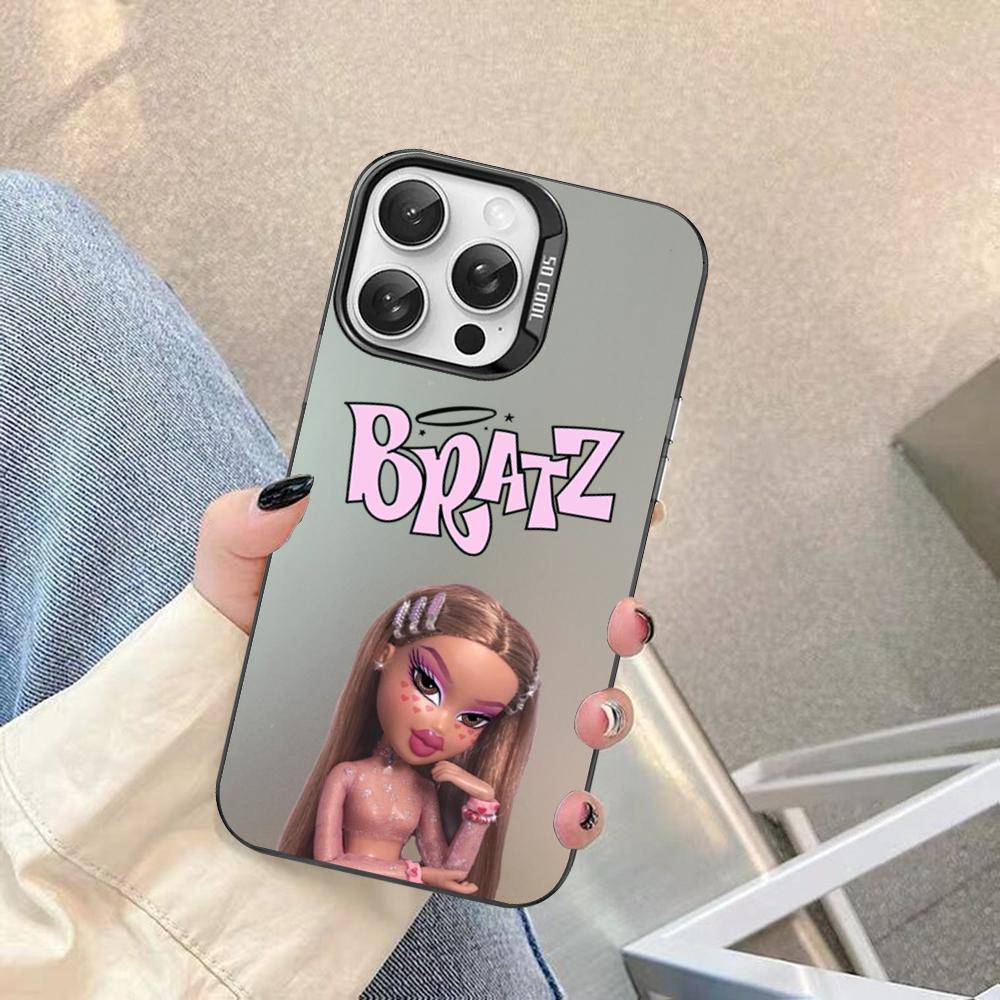 Lovely Doll Bratz Phone Case For IPhone 16 15 14 13 12 11 Pro Max X XR XSMAX 8 7 Plus Matte Shockproof Back Cover
