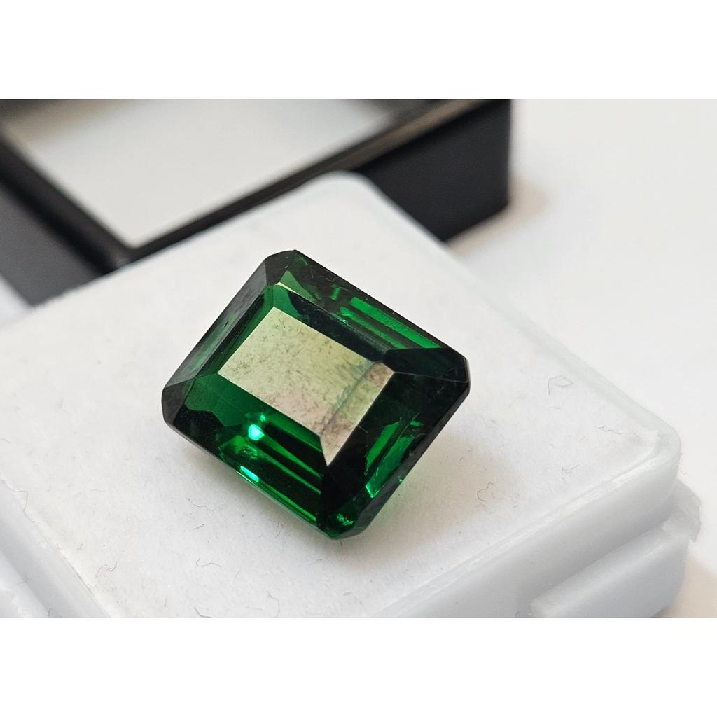 Natural Tsavorite Garnet Green Emerald Cut 10 Ct Stunning Loose Gemstone