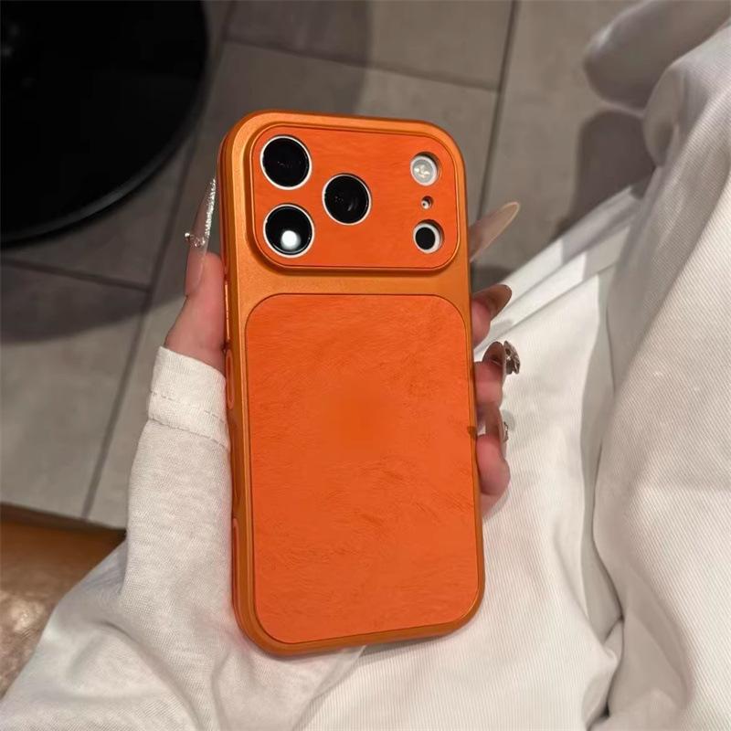 iPhone 17 Pro Large Window Case with Gauze and Side Stickers for 14, 15, 16 Pro Models