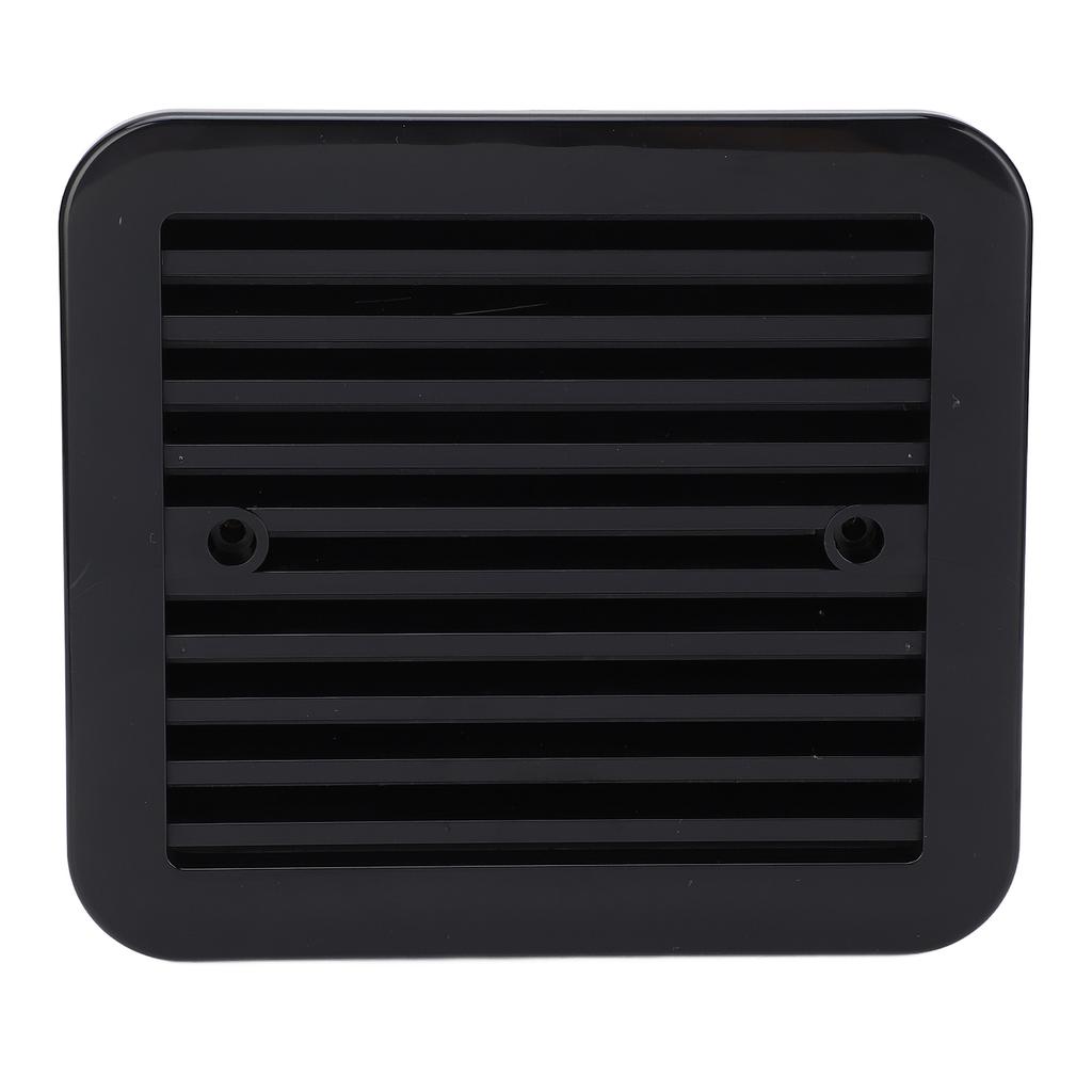 RV Side Vent Fan 8.1 X 7.3in One Way 12V Motorhome Exhaust Fan with Louver Cover and Mesh for RV Trailer