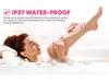 Women's Waterproof Electric Razor: Double-Head Shaver for Dry & Wet Use, Full Body Hair Removal