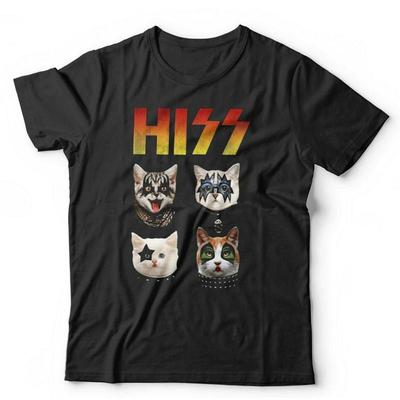 Hiss T Shirt Uniesx Kids Äì Kiss Cats Cute Rock