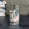 Leisurely Goose Phone Case For iPhone17,16,15,14,13,12,11 Plus,Pro Max Black Matte Shockproof Cover