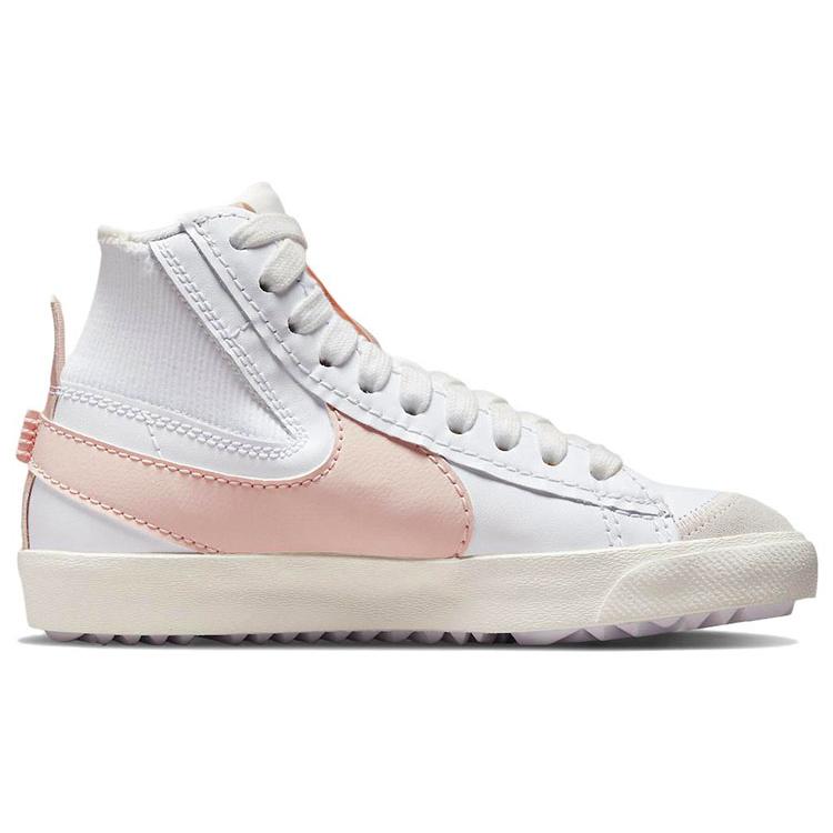 New Nike Blazer Mid 77 Jumbo White Atmosphere Pink Women's DQ1471-101