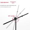 Photography Telescopic 1.5M Boom Arm with Adjustable Wheel and Top Light Support