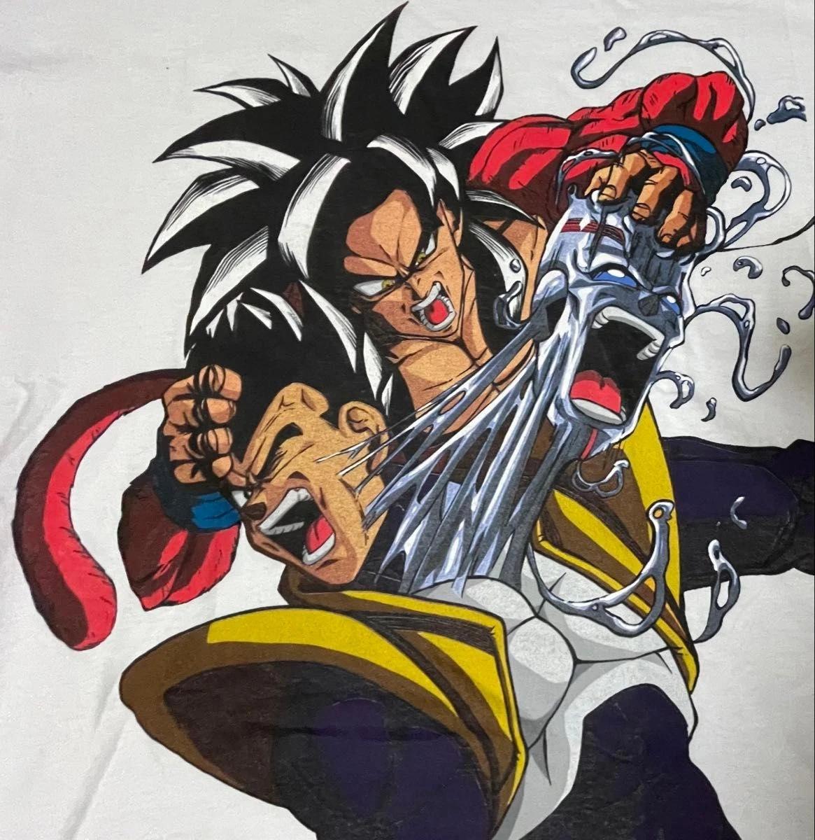 Dragon Ball GT Super Saiyan 4 Goku Baby Vegeta T-Shirt XL Anime Tee 2XL